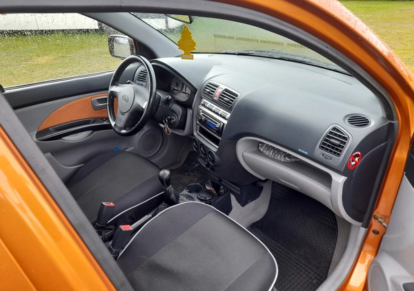 Kia Picanto cena 7590 przebieg: 149000, rok produkcji 2005 z Wągrowiec małe 667